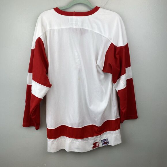 Vintage Detroit Red Wings Starter Hockey Jersey 90s Men’s‎ Sz Medium M Embroider - Picture 4 of 11